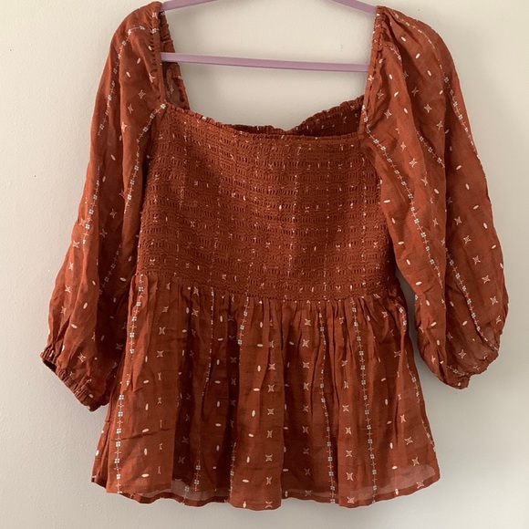 Matilda Jane Tops - Nwt cotton blend babydoll top